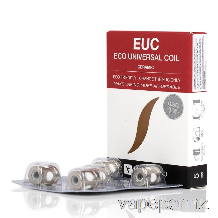 Vaporesso EUC Replacement Coils 0.5ohm Ceramic EUC SS316L VAPE NZ